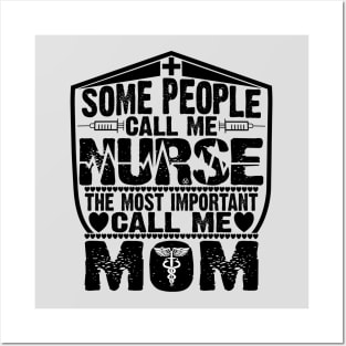 RN Some People Call Me Nurse Posters and Art